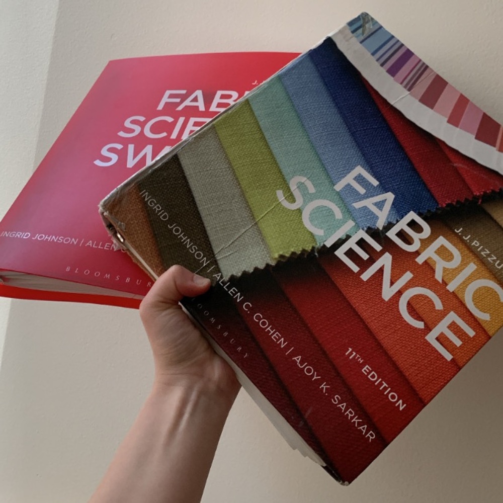 STORE CLOSING TODAY! Fabric Science Book and Swatch Kit